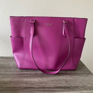 Kate Spade Magenta Tote Bag